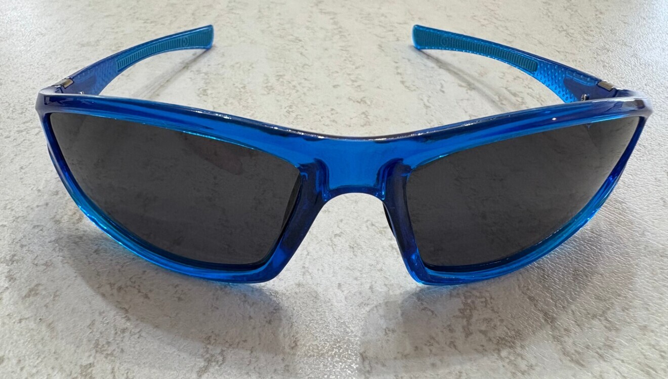 偏光 サングラス レンズ 軽量 スポーツ ドライブ 釣り UV メガネ 眼鏡 クリアブルー
