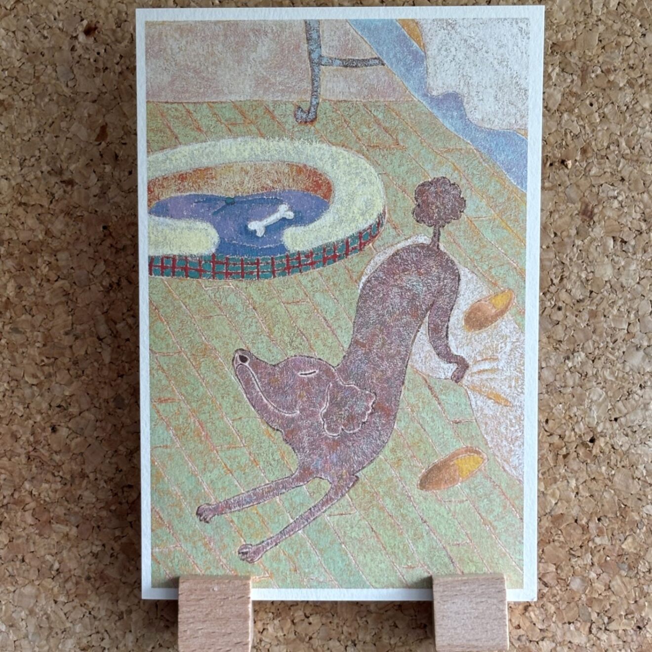 【2枚で送料無料】　AM5:25｜イラストポストカード