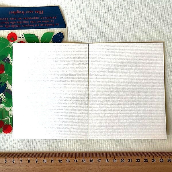 【バースデーカード】ベリー＆リーフ