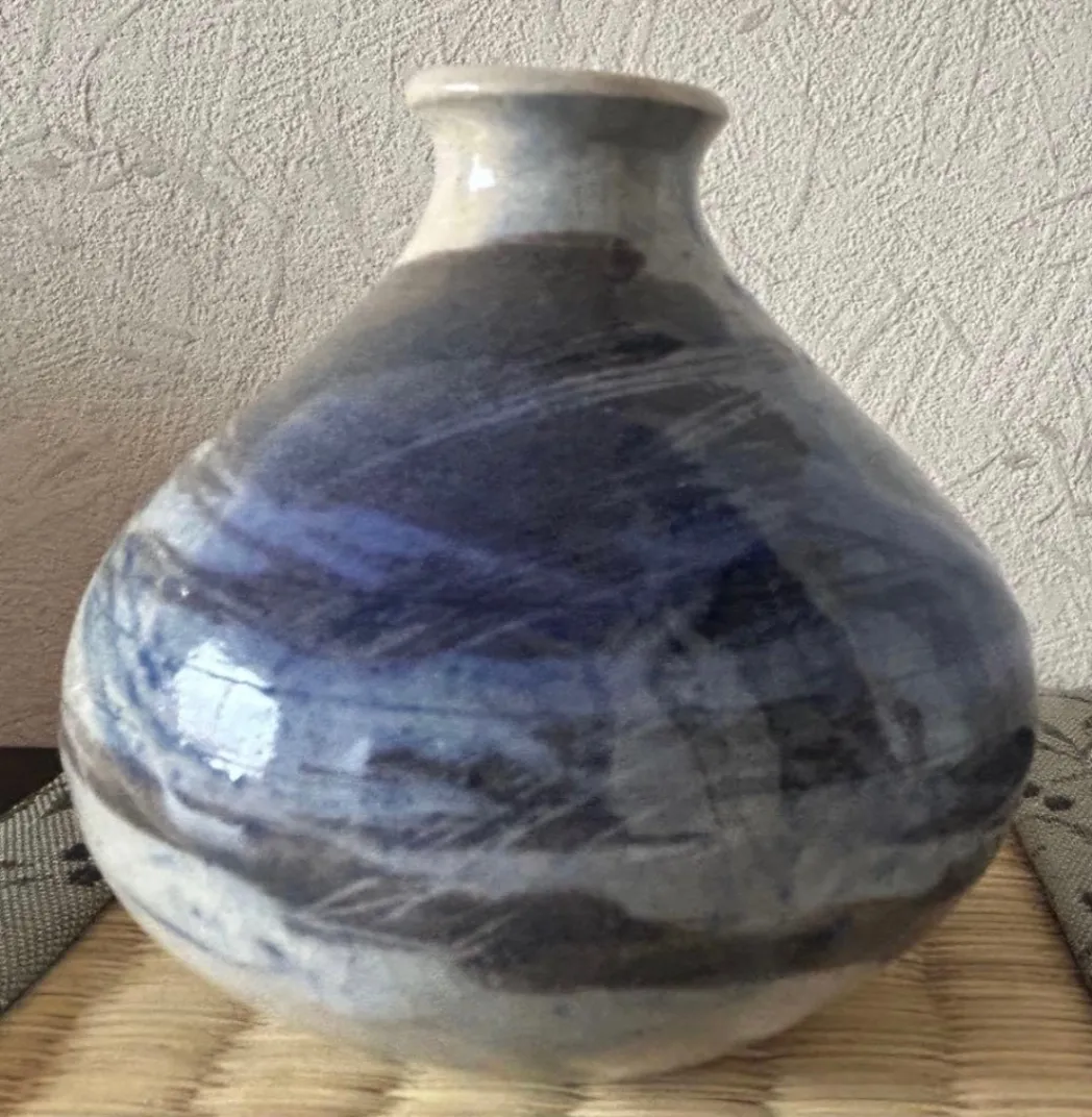 一輪挿し 花器 皿 器 和食器 陶器 受賞作家 手作り 一点物 ①