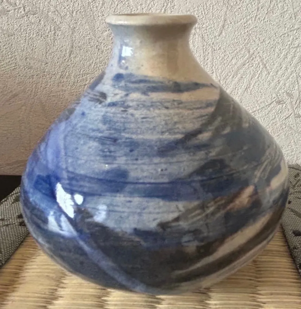一輪挿し 花器 皿 器 和食器 陶器 受賞作家 手作り 一点物 ①