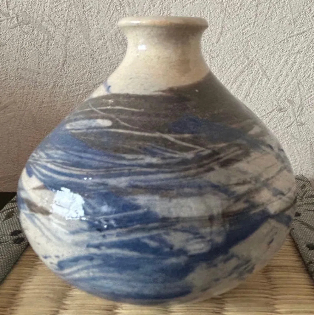 一輪挿し 花器 皿 器 和食器 陶器 受賞作家 手作り 一点物 ①