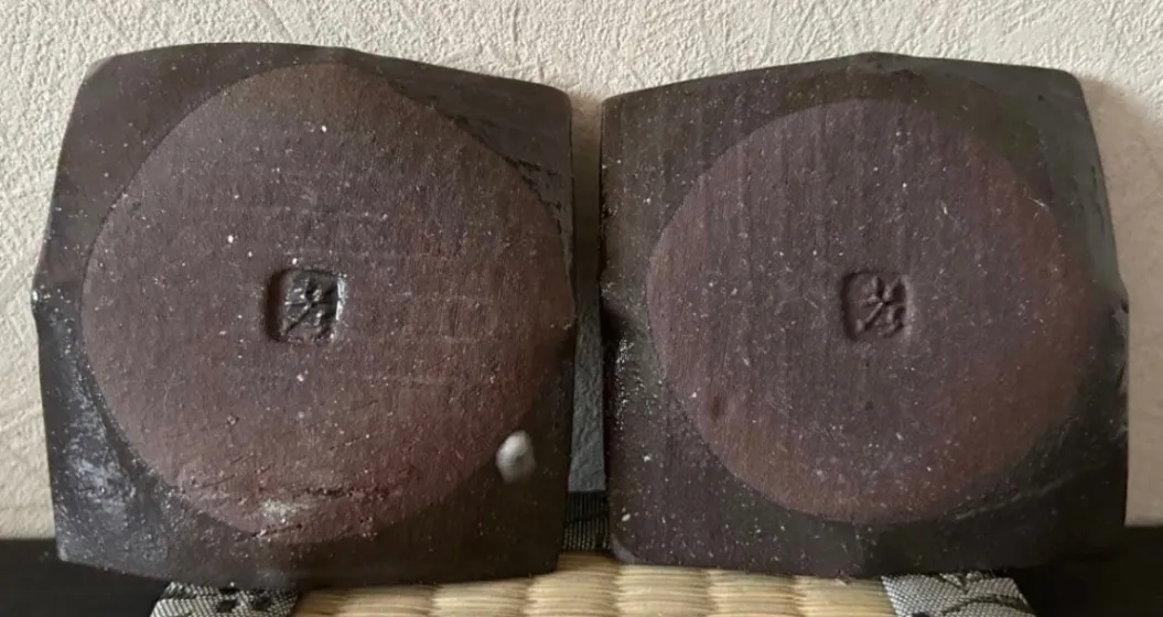 角小皿 角皿 皿 器 和食器 陶器 受賞作家 手作り 一点物 ③