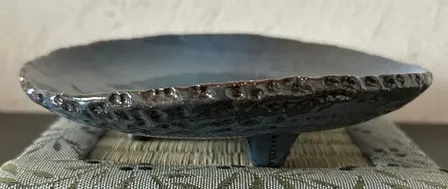 丸皿(均窯)小皿 皿 器 和食器 陶器 受賞作家 手作り 一点物 ④