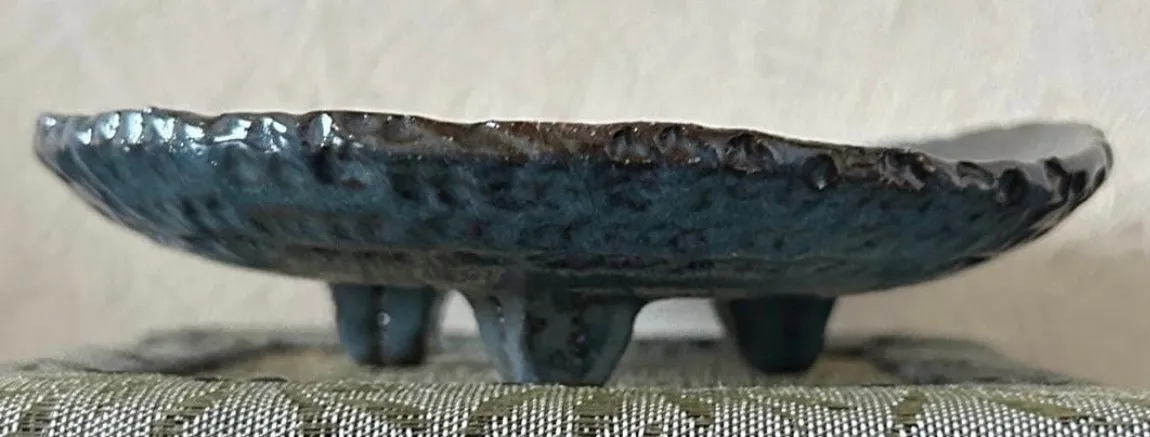 丸皿(均窯)小皿 皿 器 和食器 陶器 受賞作家 手作り 一点物 ④