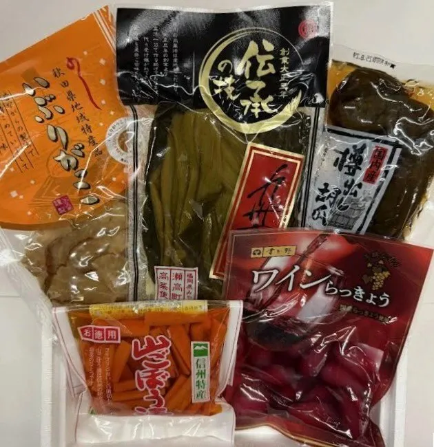 【送料込み】家飲み名人の漬物つまみ箱【漬物セット】【おつまみ】
