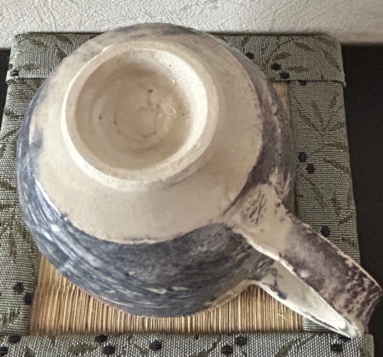 コーヒーカップ(ワラ灰) 器 陶器 和食器 受賞作家 手作り 一点物 ⑯