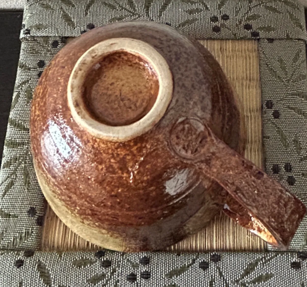 コーヒーカップ(ワラ白) 器 陶器 和食器 受賞作家 手作り 一点物 ⑮