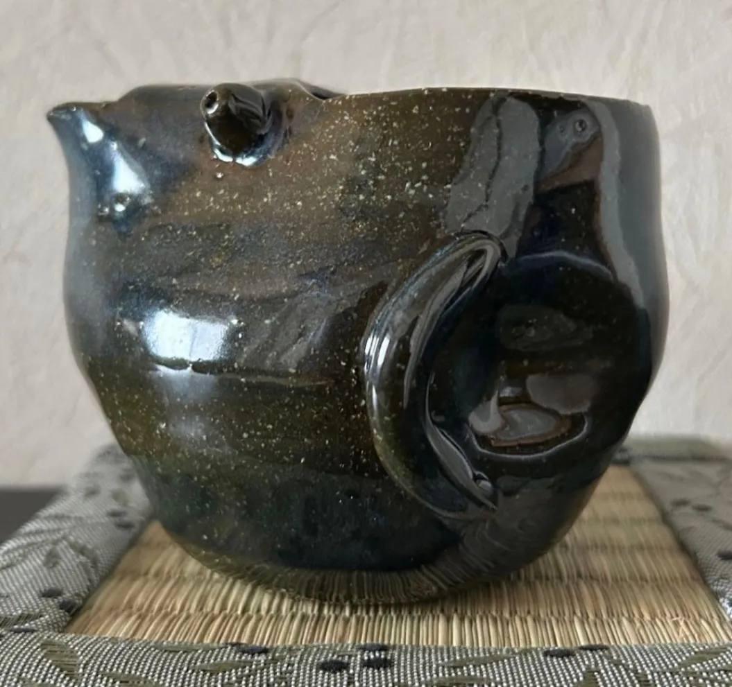 片口酒器 ミルクピッチャー ドレッシングポット 受賞作家 手作り 一点物
