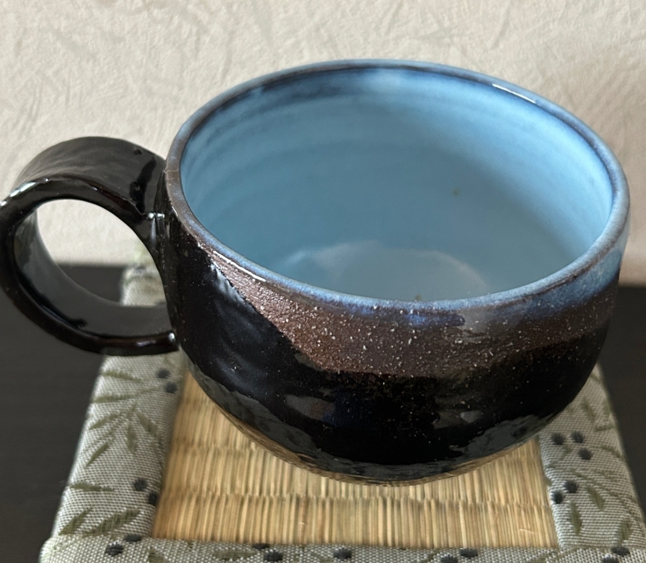 ⑭ コーヒーカップ(黒天目) 器 陶器 和食器