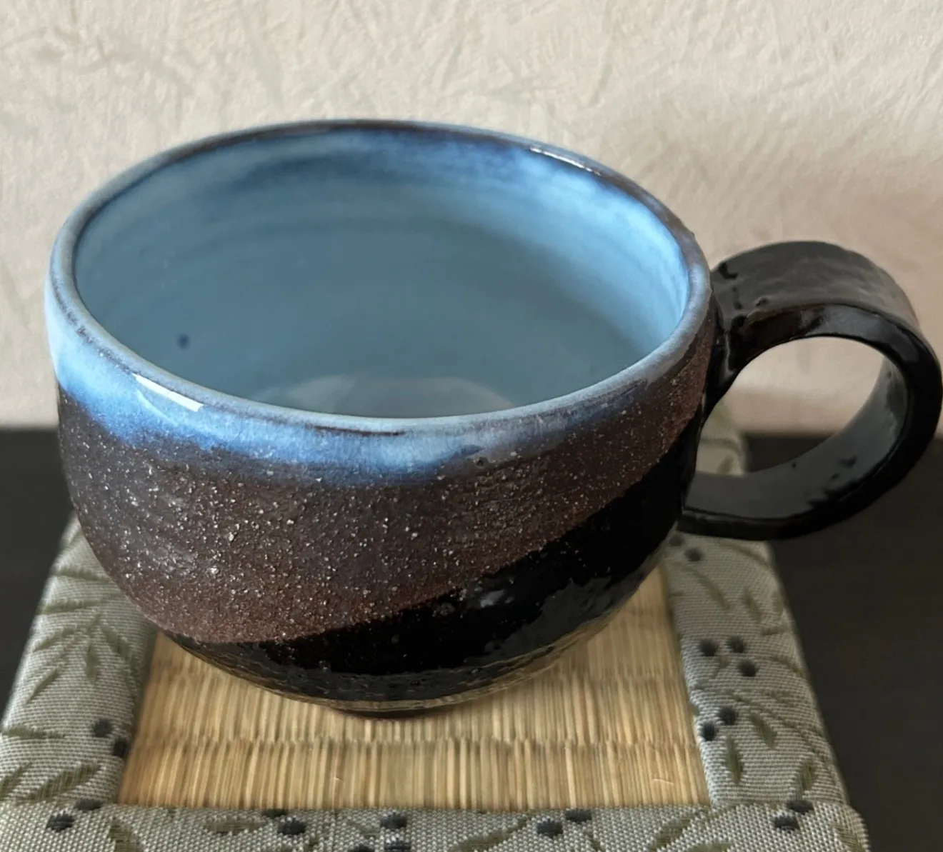 コーヒーカップ(黒天目) 器 陶器 和食器 受賞作家 手作り 一点物 ⑭