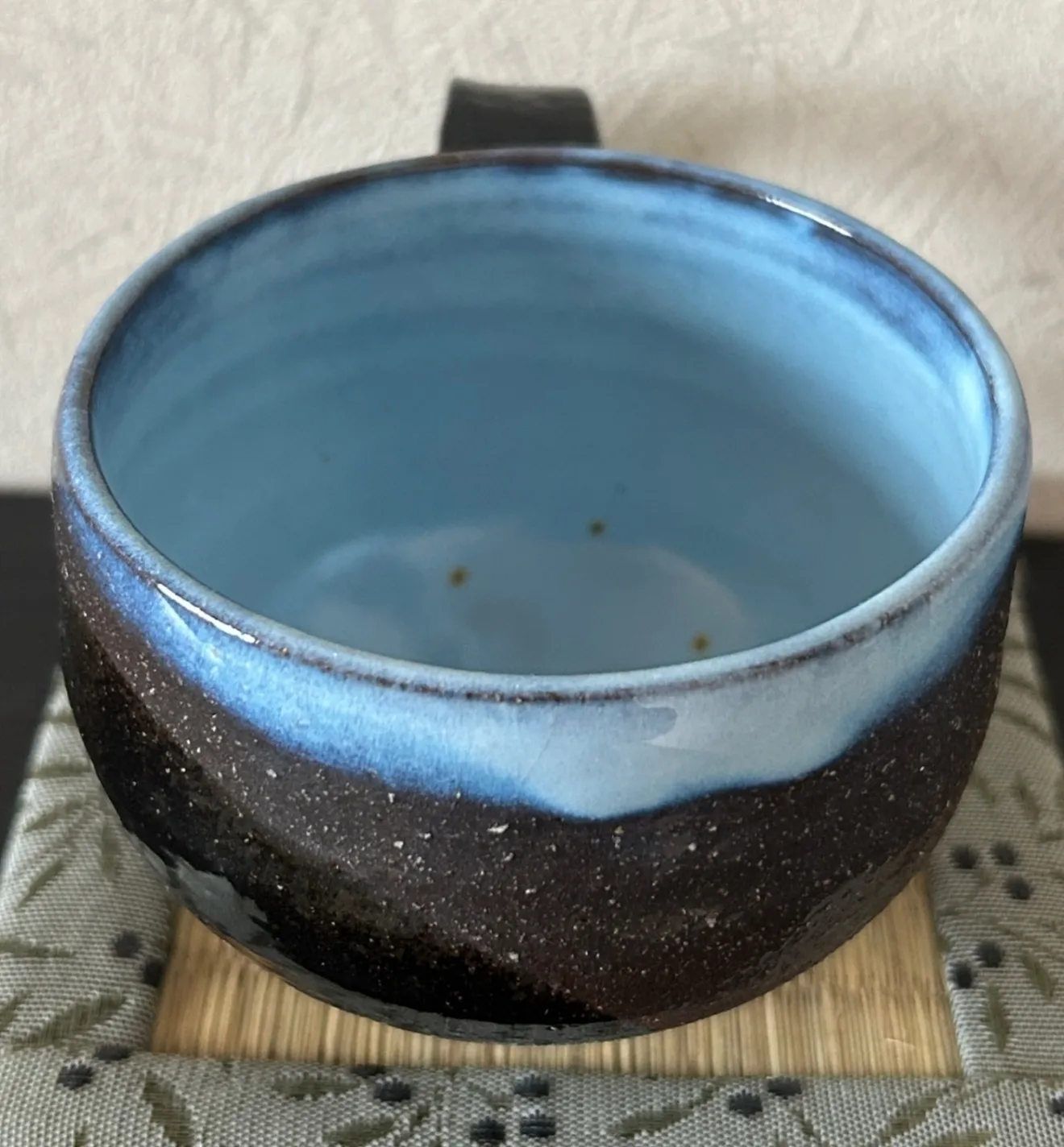 コーヒーカップ(黒天目) 器 陶器 和食器 受賞作家 手作り 一点物 ⑭