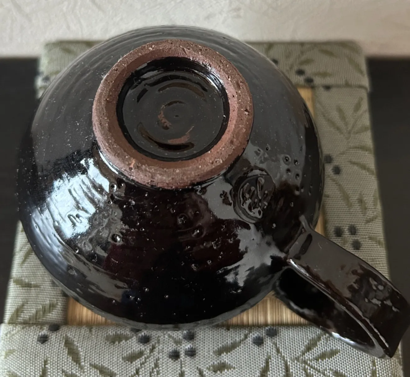コーヒーカップ(黒天目) 器 陶器 和食器 受賞作家 手作り 一点物 ⑭