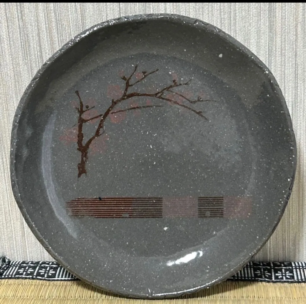 丸皿(透明) 小皿 皿 器 和食器 2枚 受賞作家 手作り 一点物 ⑥
