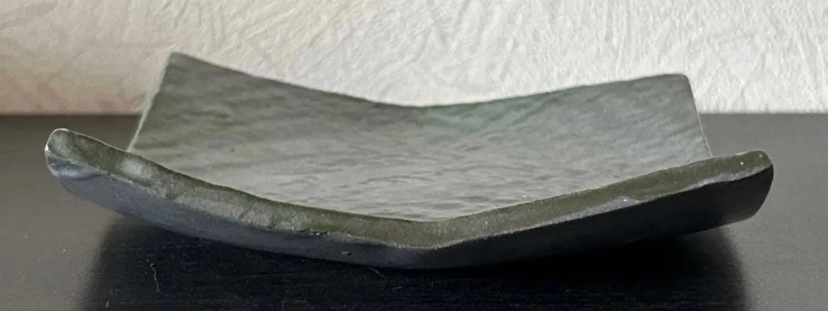 角小皿 角皿 皿 器 和食器 陶器 受賞作家 手作り 一点物 ⑩