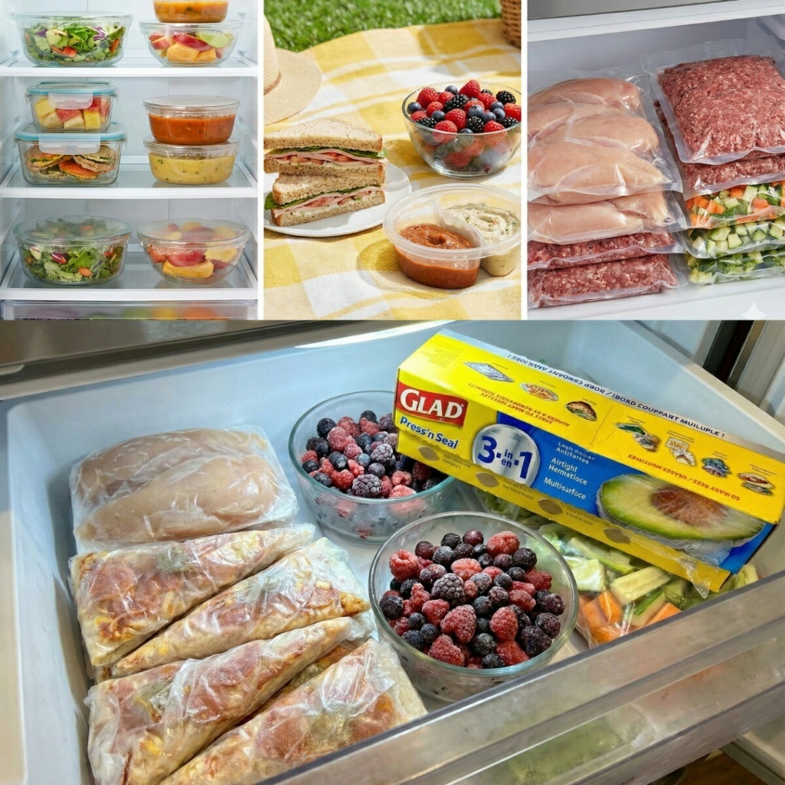 プレスンシール GLAD 密閉ラップ 食品保存 鮮度保持 コストコ 43.4m