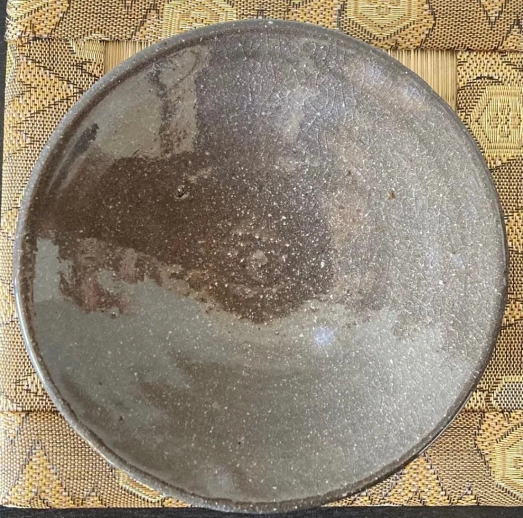 丸皿(透明) 小皿 皿 器 和食器 陶器 受賞作家 手作り 一点物 ⑱