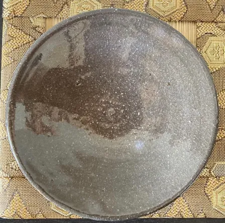 丸皿(透明) 小皿 皿 器 和食器 陶器 受賞作家 手作り 一点物 ⑱