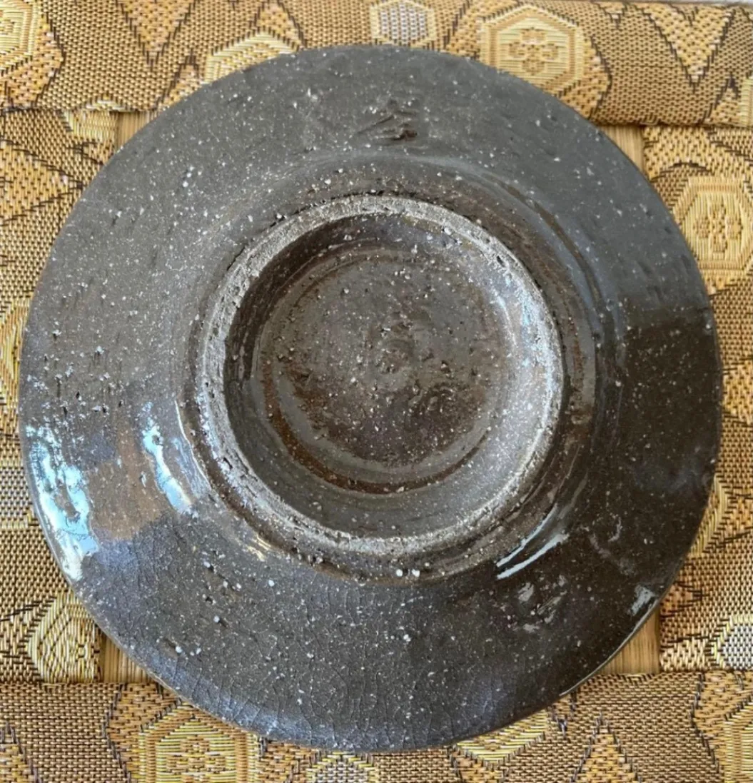 丸皿(透明) 小皿 皿 器 和食器 陶器 受賞作家 手作り 一点物 ⑱