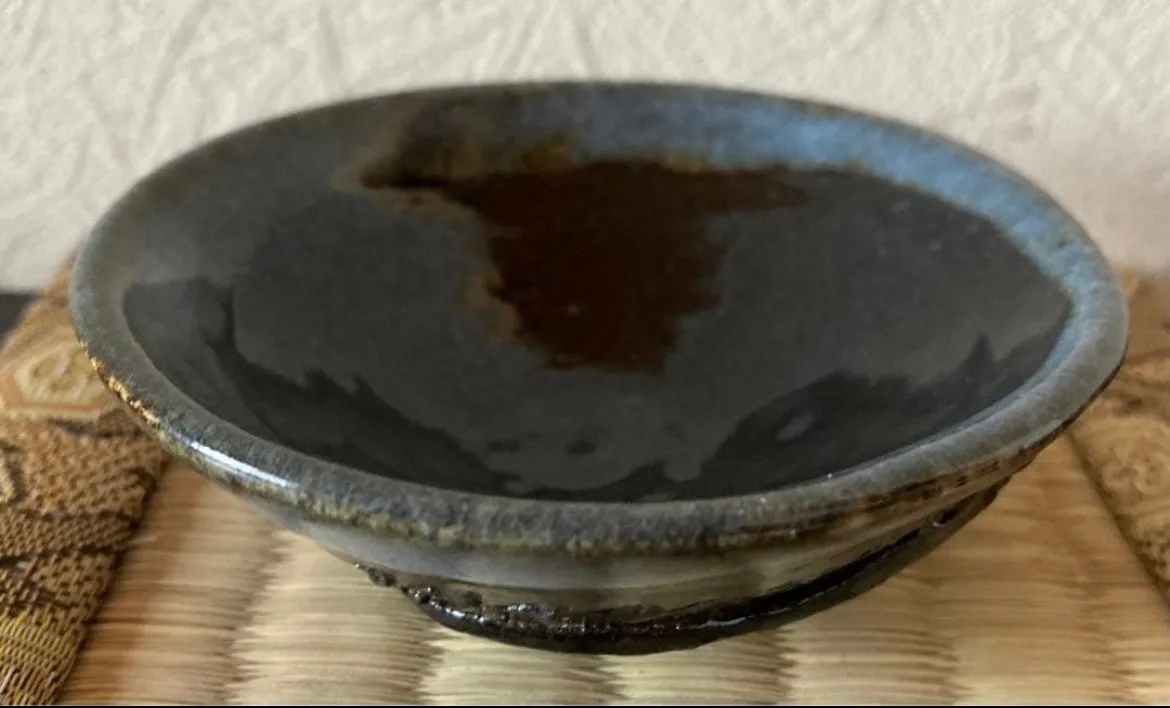ぐい呑み(青磁) 豆小鉢 小皿 器 和食器 陶器 受賞作家 手作り 一点物 ⑭