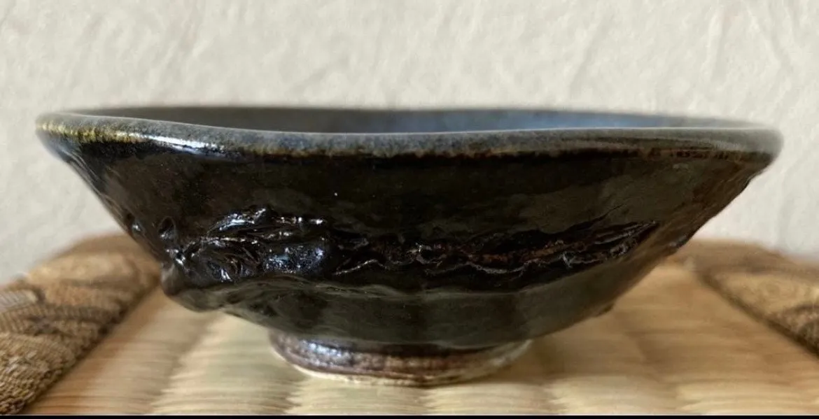 ぐい呑み(青磁) 豆小鉢 小皿 器 和食器 陶器 受賞作家 手作り 一点物 ⑭