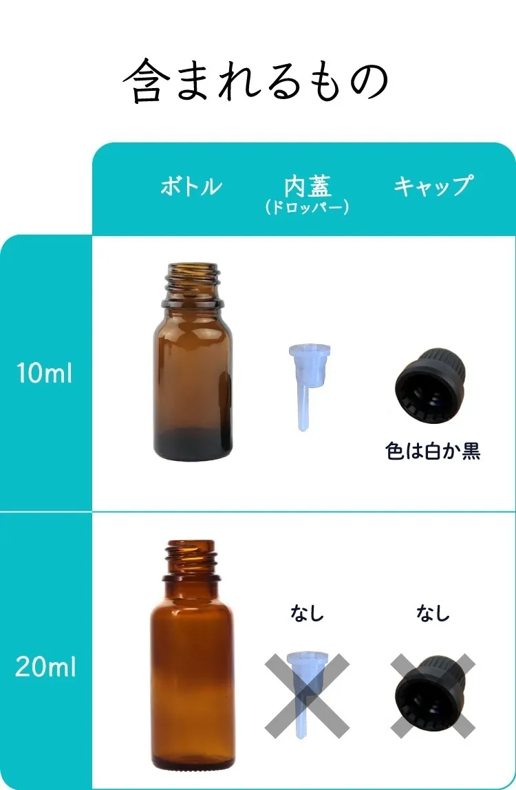 【リュクス専用】 遮光ボトル（ノズル取付可）10ml