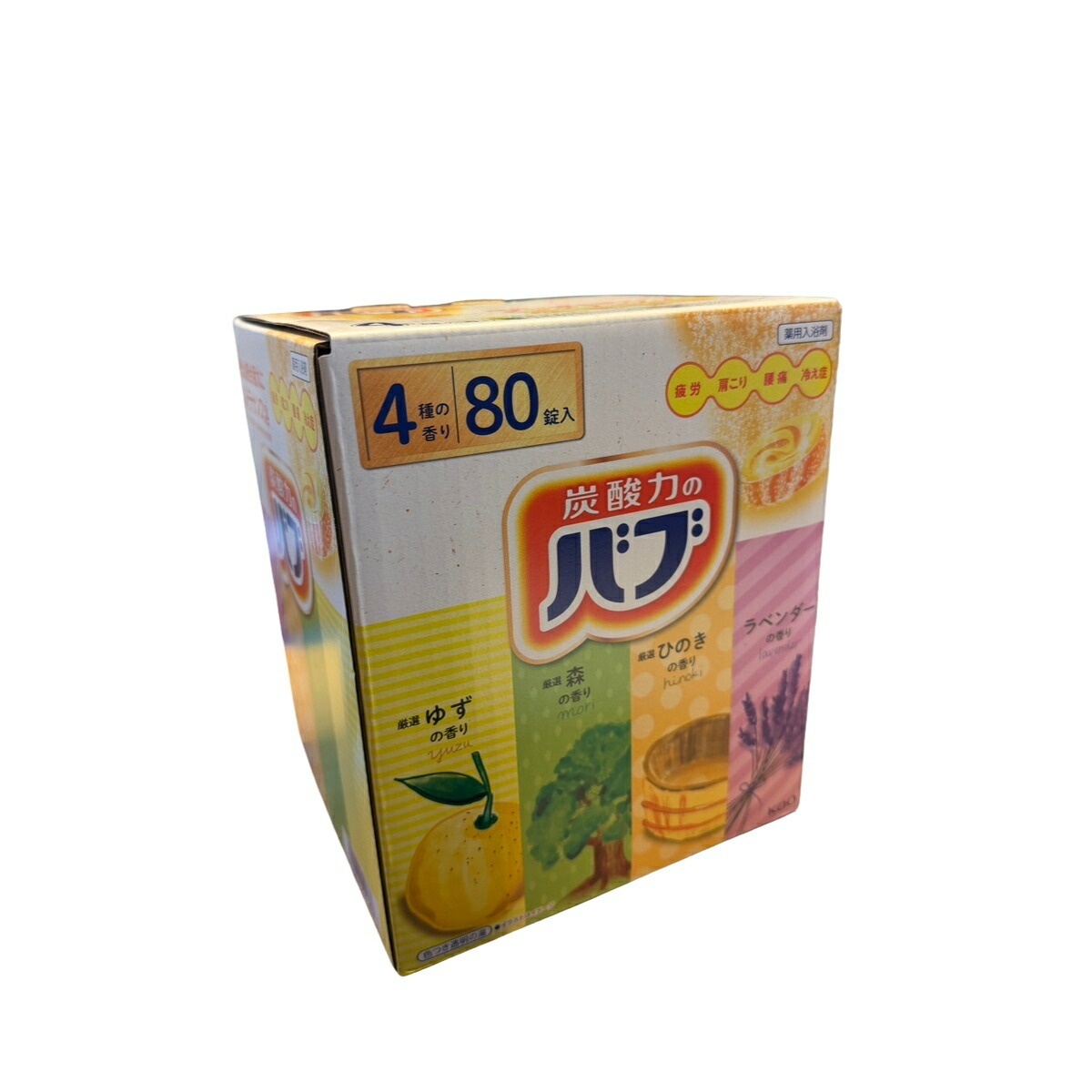 バブ 入浴剤 4種 詰め合わせ 花王 炭酸 薬用 コストコ 60錠