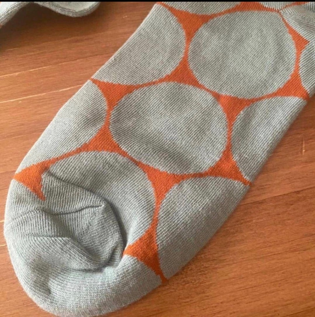 ★アート柄ソックス no.0 88★ 22〜25 レディース 個性的 北欧柄 おしゃれ 靴下