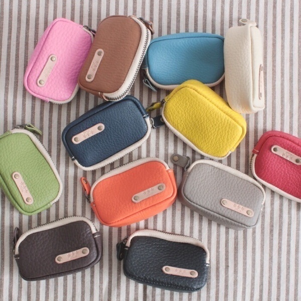 【本革】 マルチポーチ Mサイズ・12色（日本製）