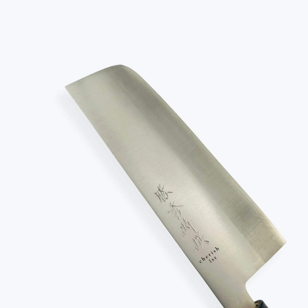 【リリィ】菜切り包丁　刃渡り15.6cm　日本製　名入れ　刻印｜cherish 1st