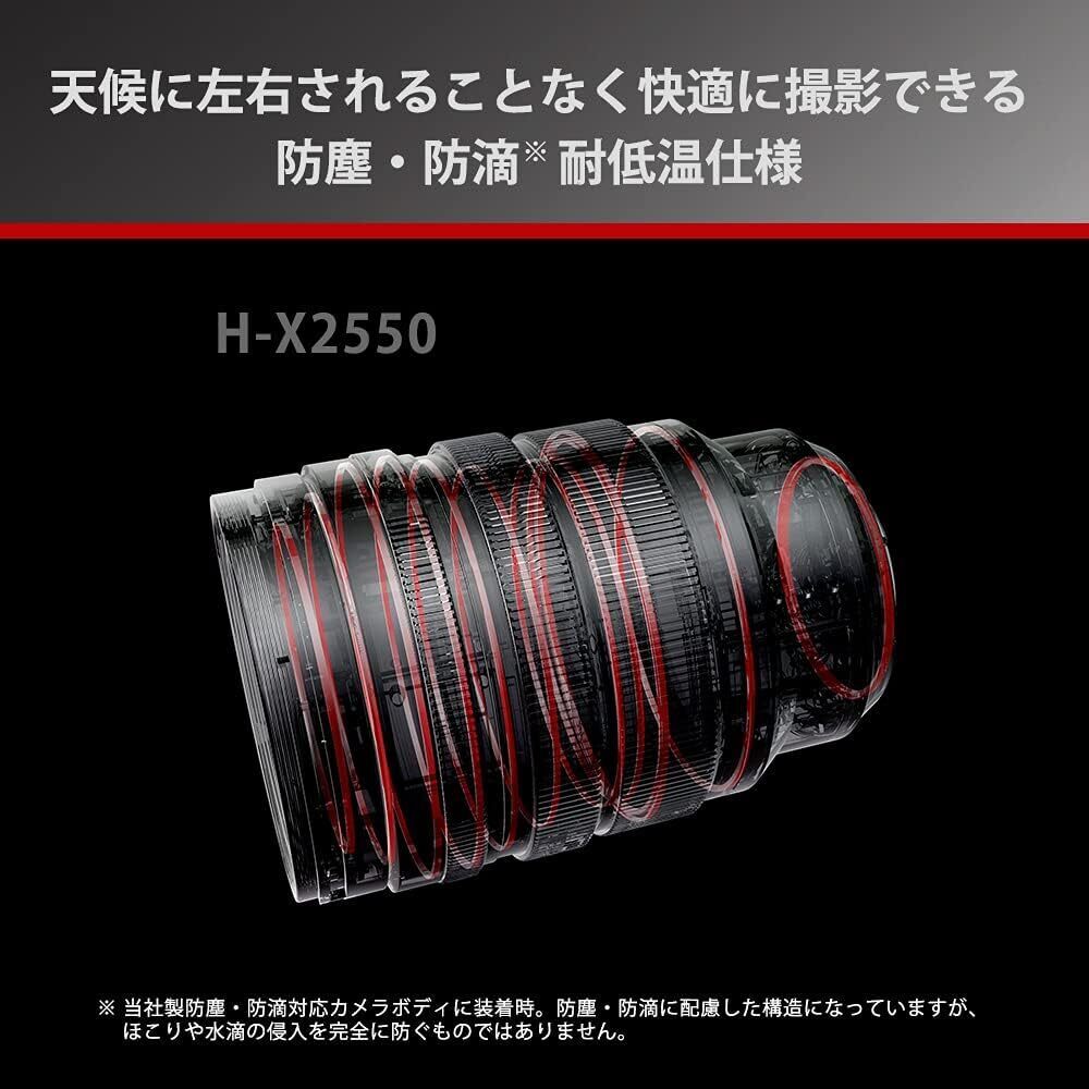 【延長3年保証】Panasonicデジタル一眼カメラ用交換レンズ　H-X2550