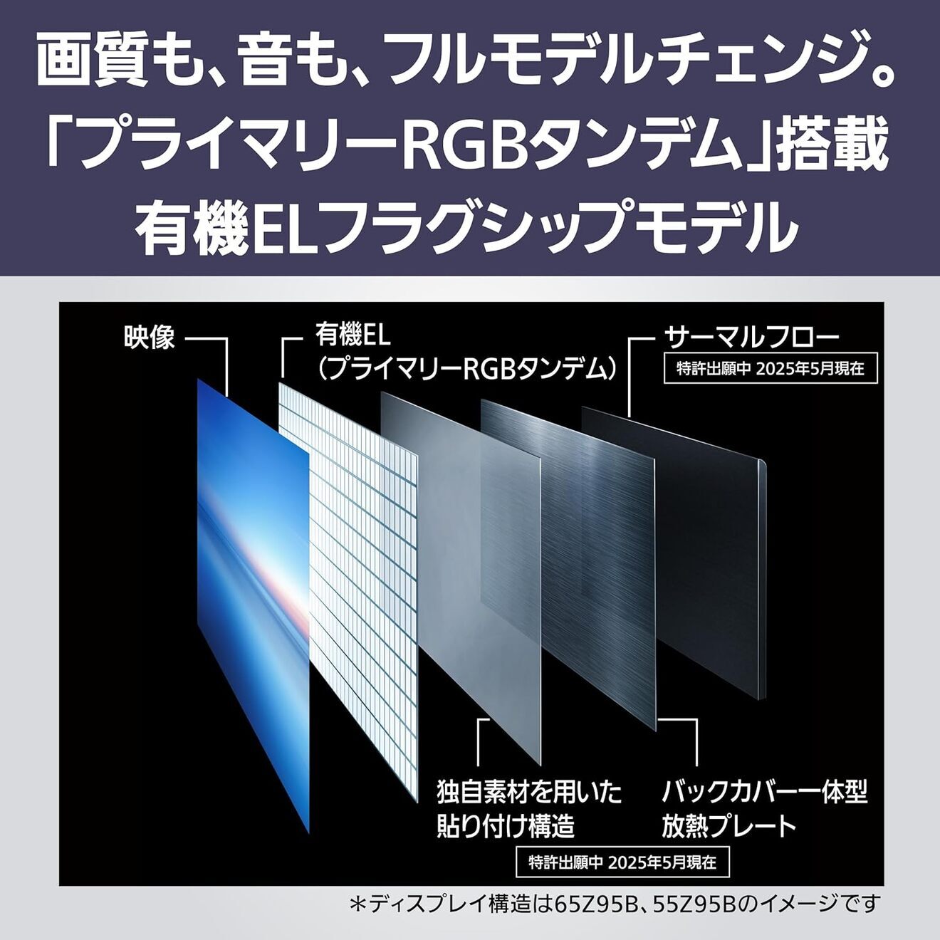 【延長3年保証】Panasonicデジタルハイビジョン有機ELテレビ　TV-65Z95B
