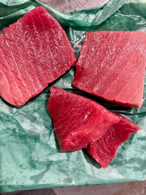 【生仕入れ・冷凍不使用】宮崎県産 キハダマグロ約1kg（処理済）｜送料無料