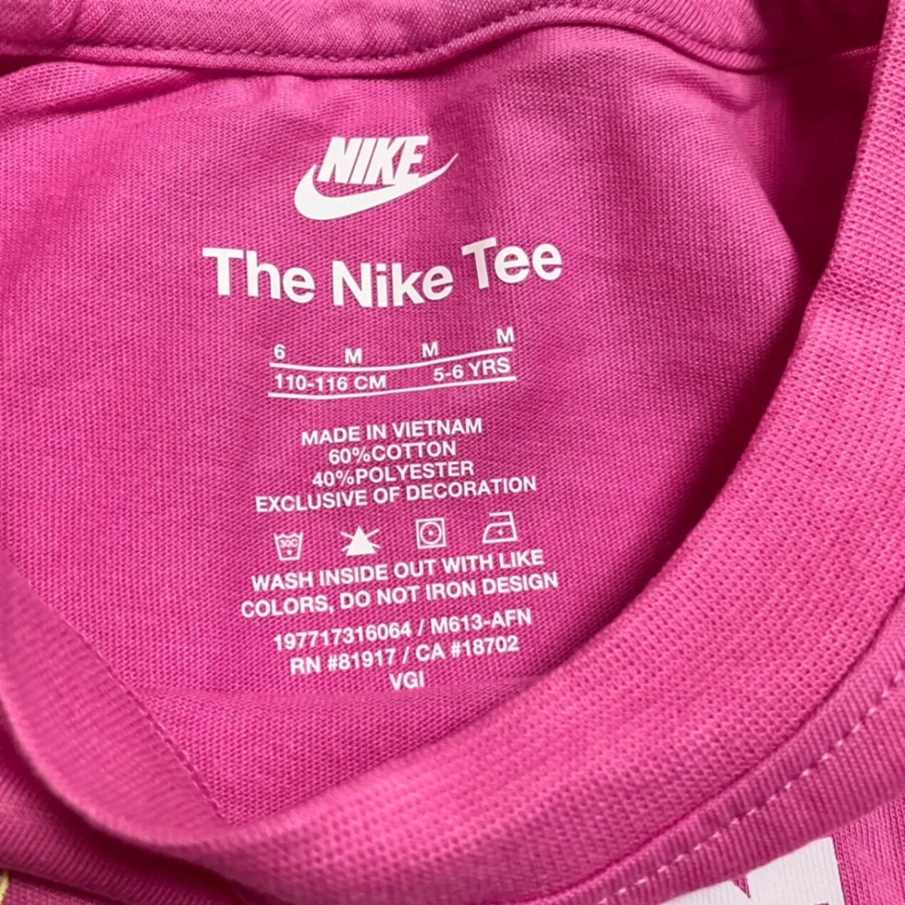 新品 NIKE ナイキ半袖 シャツ カットソー  Tシャツ キッズ 子供服 女の子 春 夏 110
