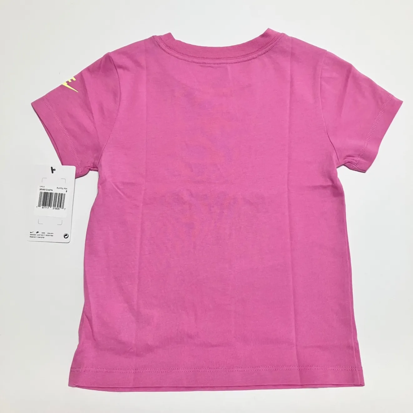 新品 NIKE ナイキ 半袖 Tシャツ シャツ  春 夏 ピンク 女の子 キッズ 子供服 105cm