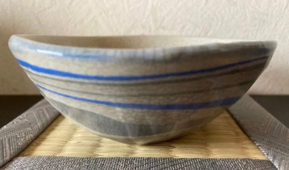 小鉢(青緑) 茶碗 皿 器 和食器 陶器 受賞作家 手作り 一点物 ⑦