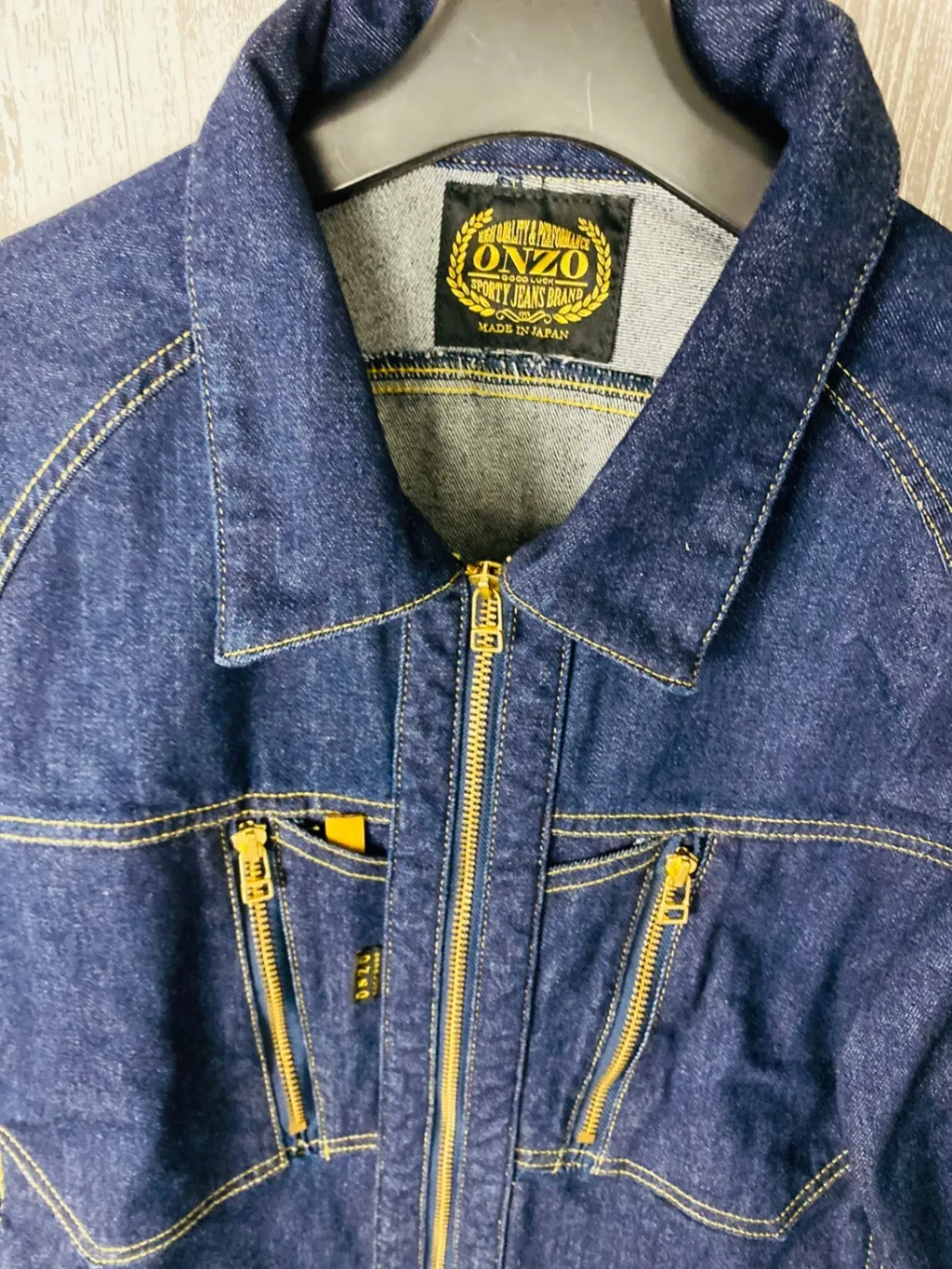 ONZO JEANS [WJK-330]児島産ワーカーデニムジャケット　受注オーダー