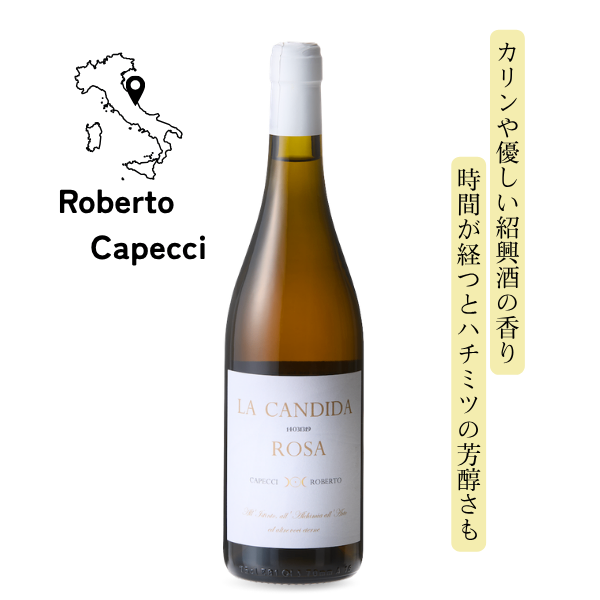 【オレンジワイン】カンディダ ローザ 2023/イタリア マルケ州｜ナチュラルワイン