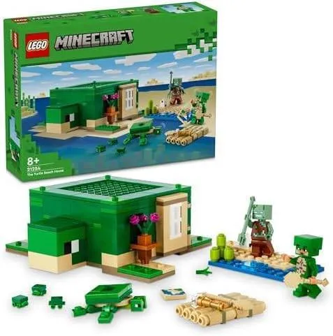 LEGO マインクラフト 21254 カメのビーチハウス