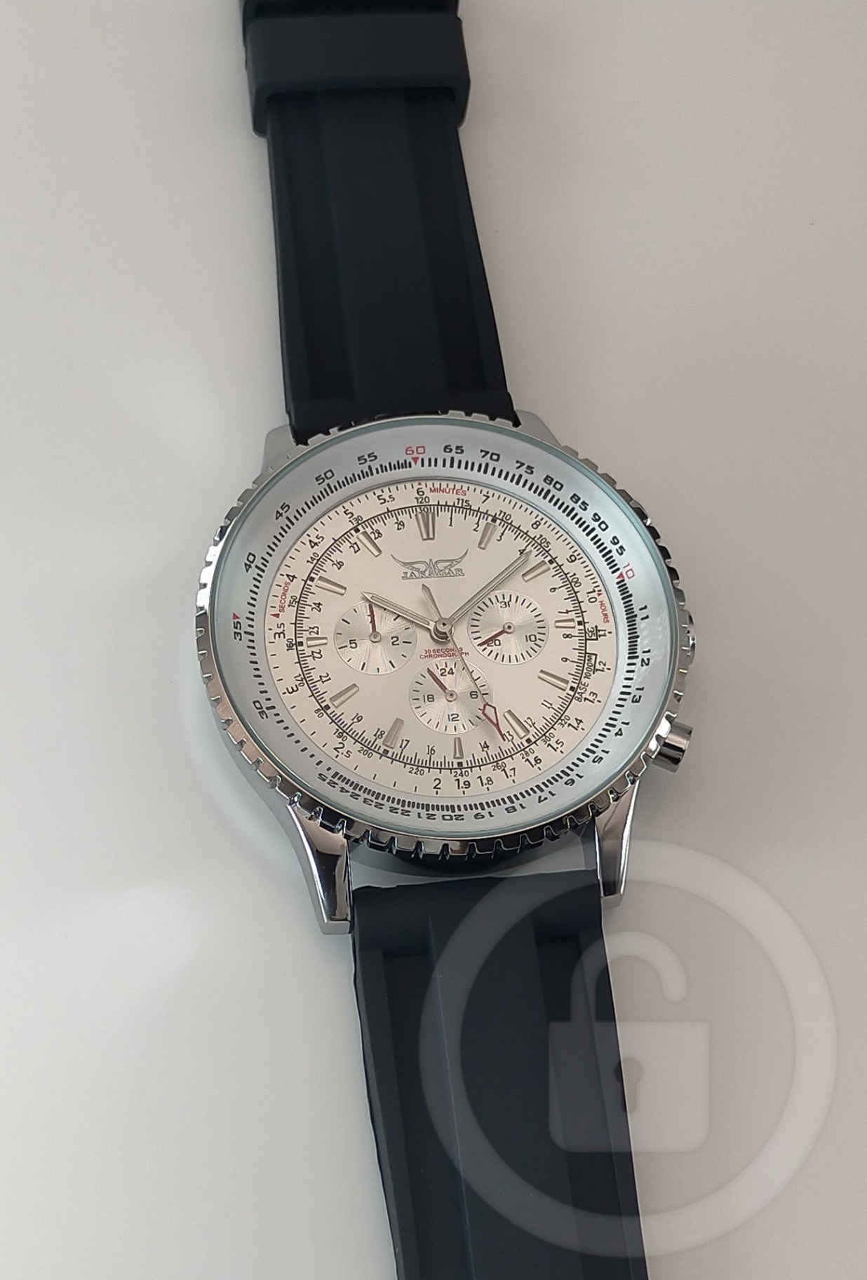 【機械式アビエイターのイメージを損う事なくミリタリーラバーで機動性向上/新品】①