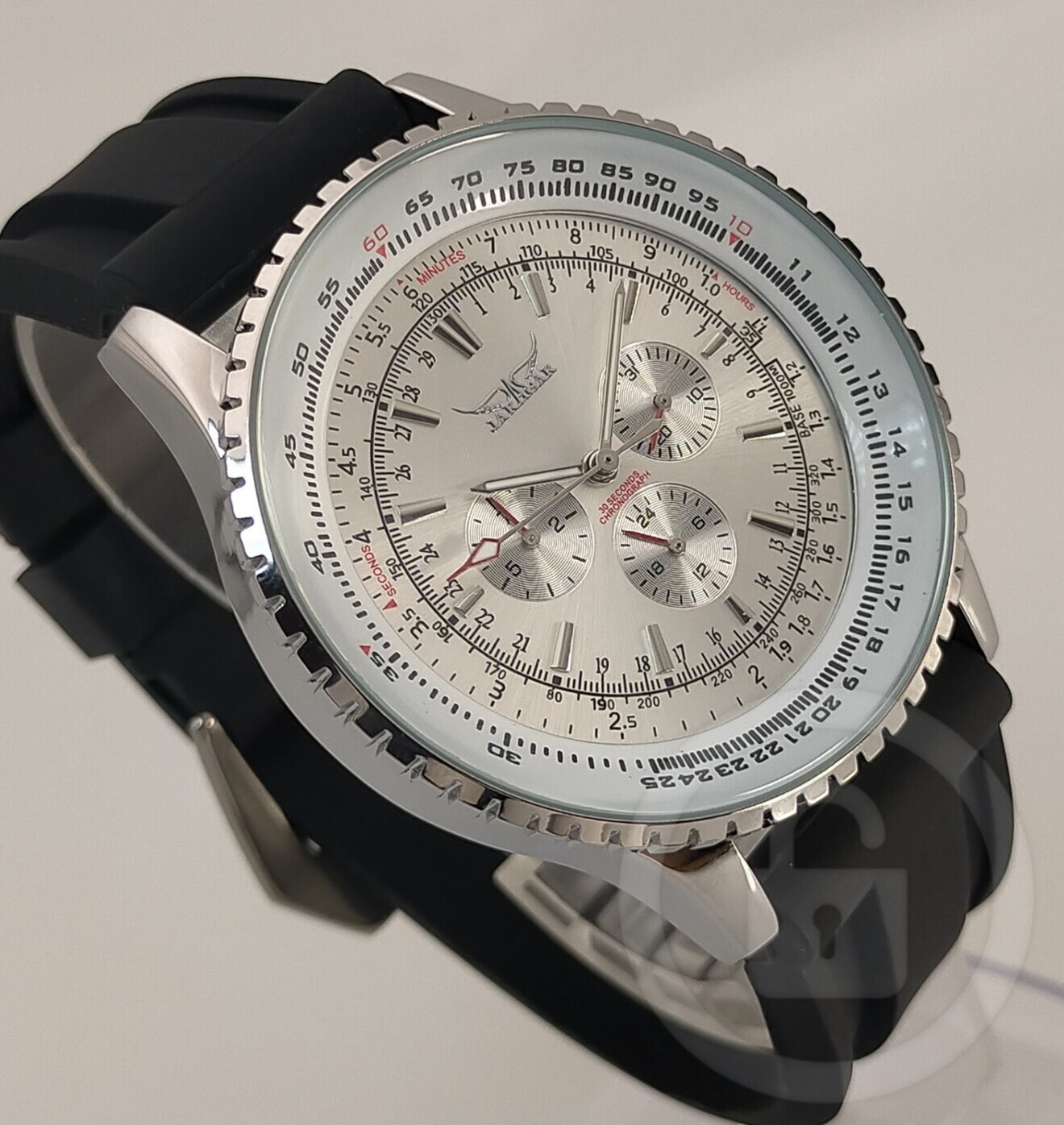 【機械式アビエイターのイメージを損う事なくミリタリーラバーで機動性向上/新品】①