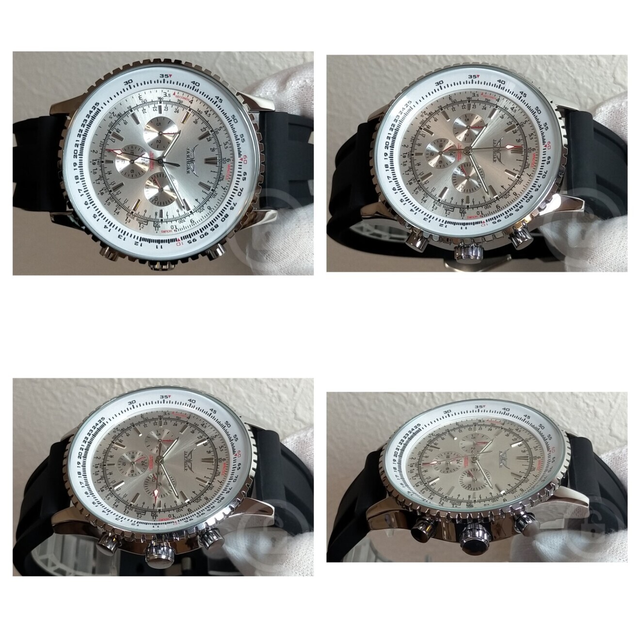 【機械式アビエイターのイメージを損う事なくミリタリーラバーで機動性向上/新品】①