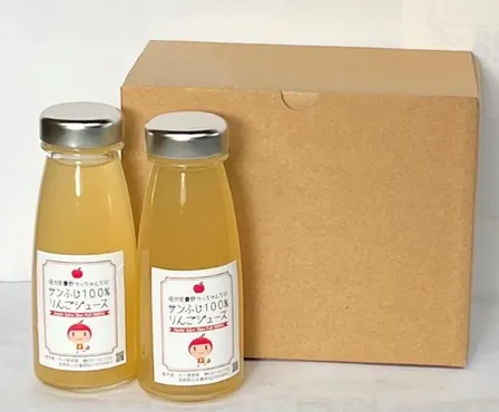 サンふじ100%リンゴジュース200ml× 6本