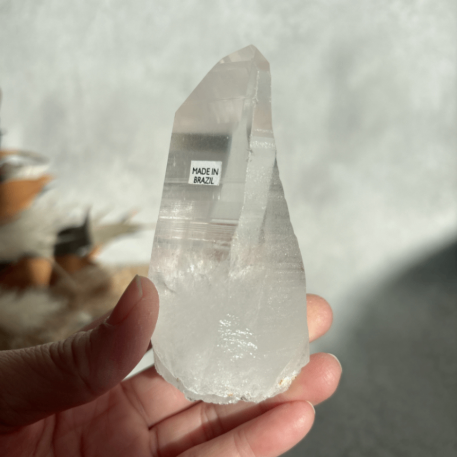 ブラジル・バイーア州アレグレ産レムリアンシードクリスタル