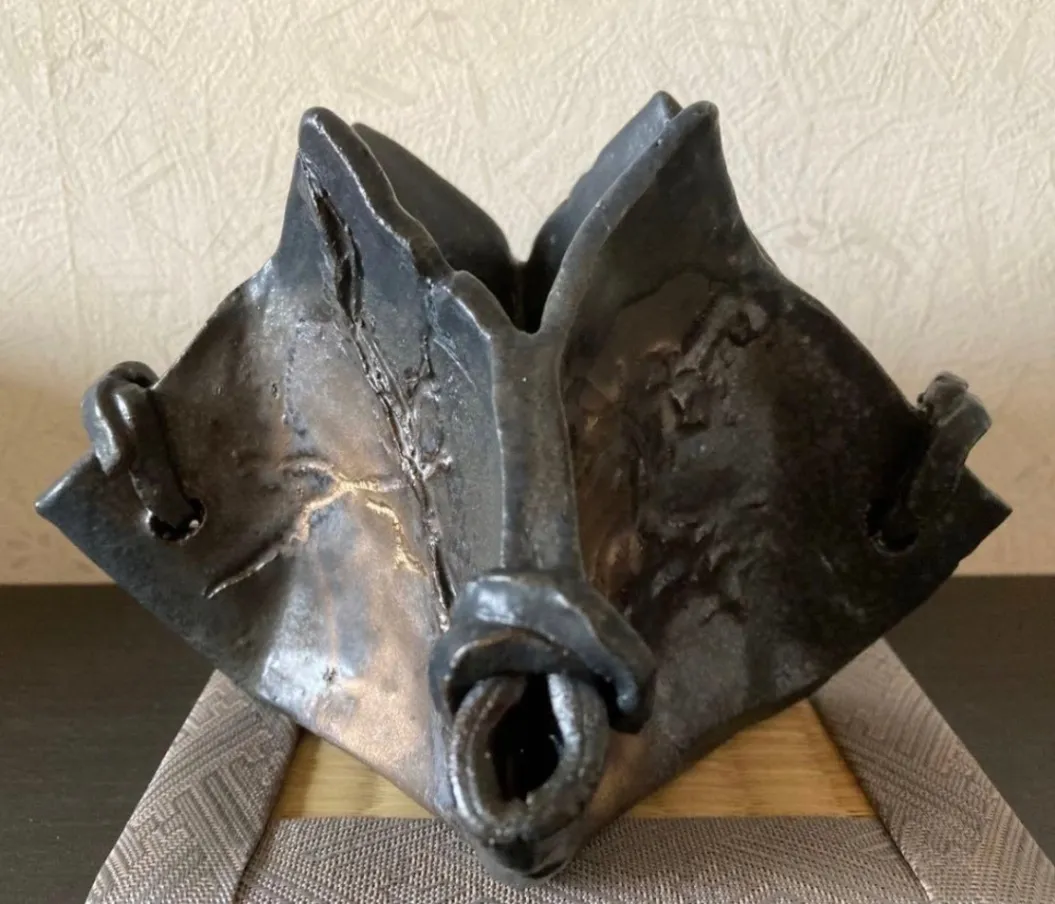 花瓶 花器 器 和食器 陶器 受賞作家 手作り 一点物 ⑩