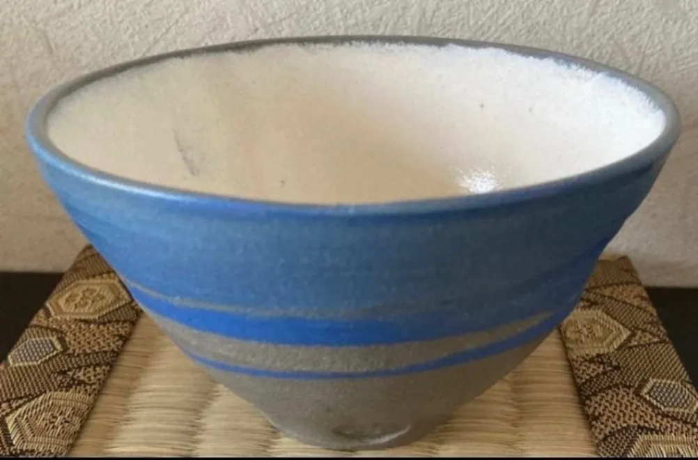 小鉢(青白) 茶碗 器 和食器 陶器 受賞作家 手作り 一点物 ⑨