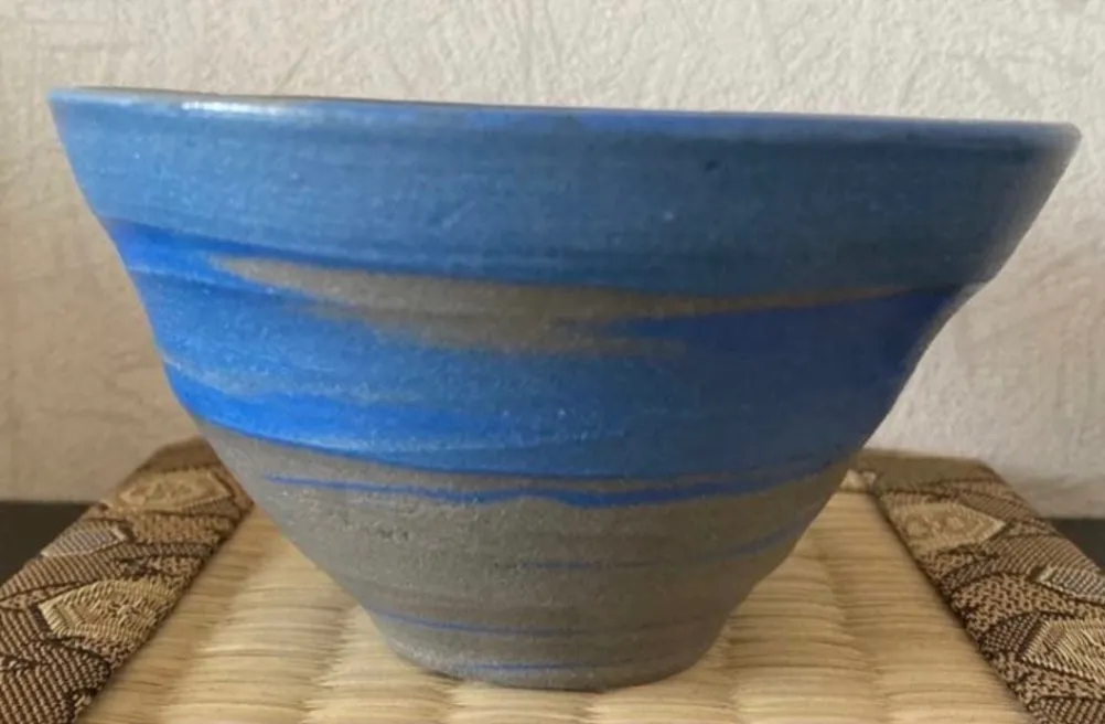 小鉢(青白) 茶碗 器 和食器 陶器 受賞作家 手作り 一点物 ⑨