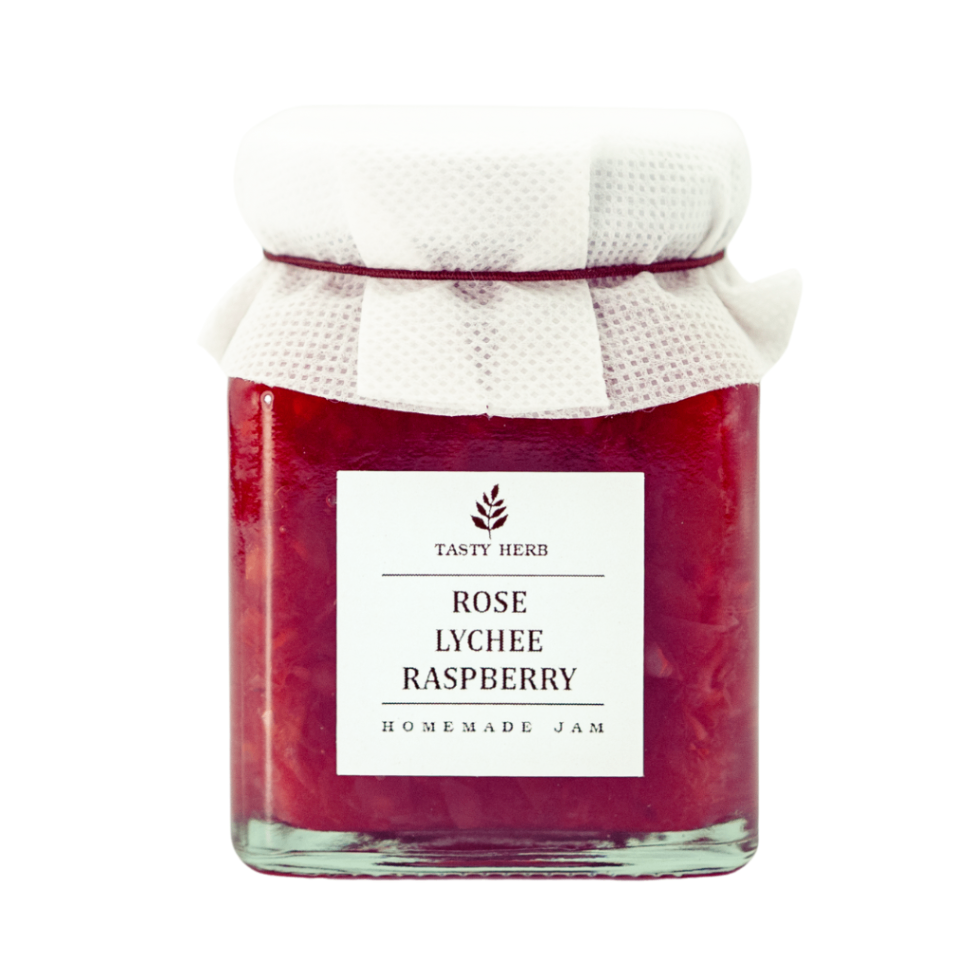 タイ直輸入<ローズ ライチ ラズベリー ジャム>