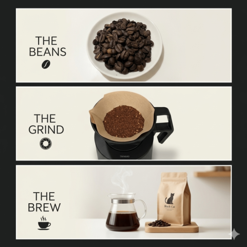 【グァテマラSHB】コーヒー豆200g(豆のまま)