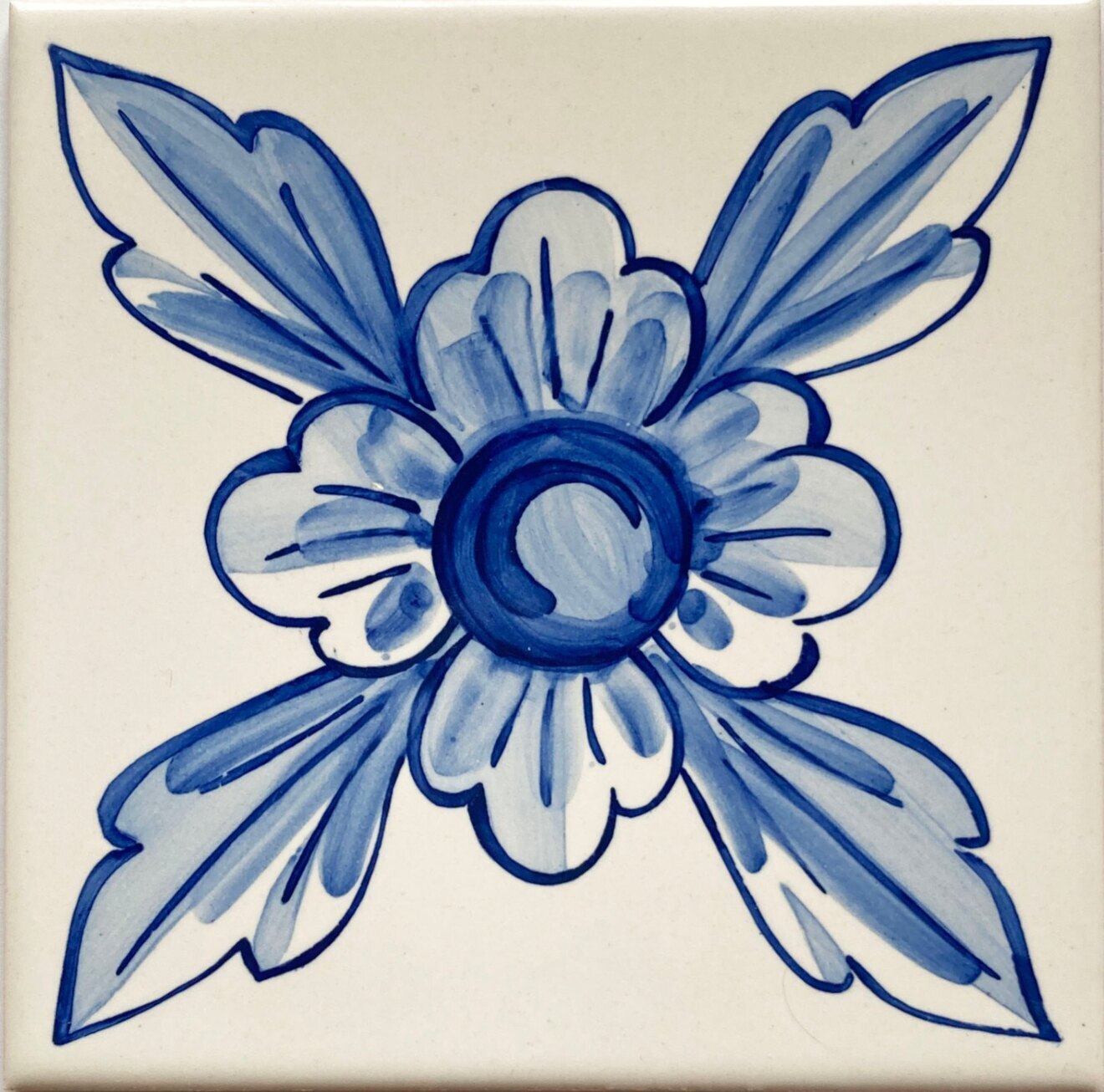 タイル（ポルトガル製・内装壁用）青単色